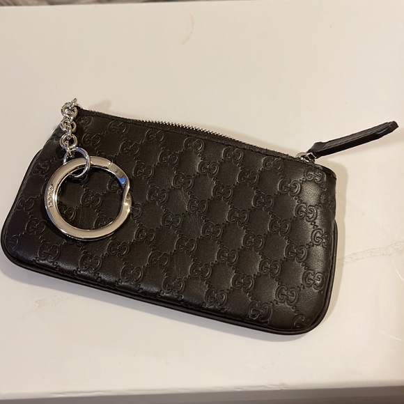 ✨ Gucci Microguccisima Card Pouch w Key Ring - Picture 2 of 6